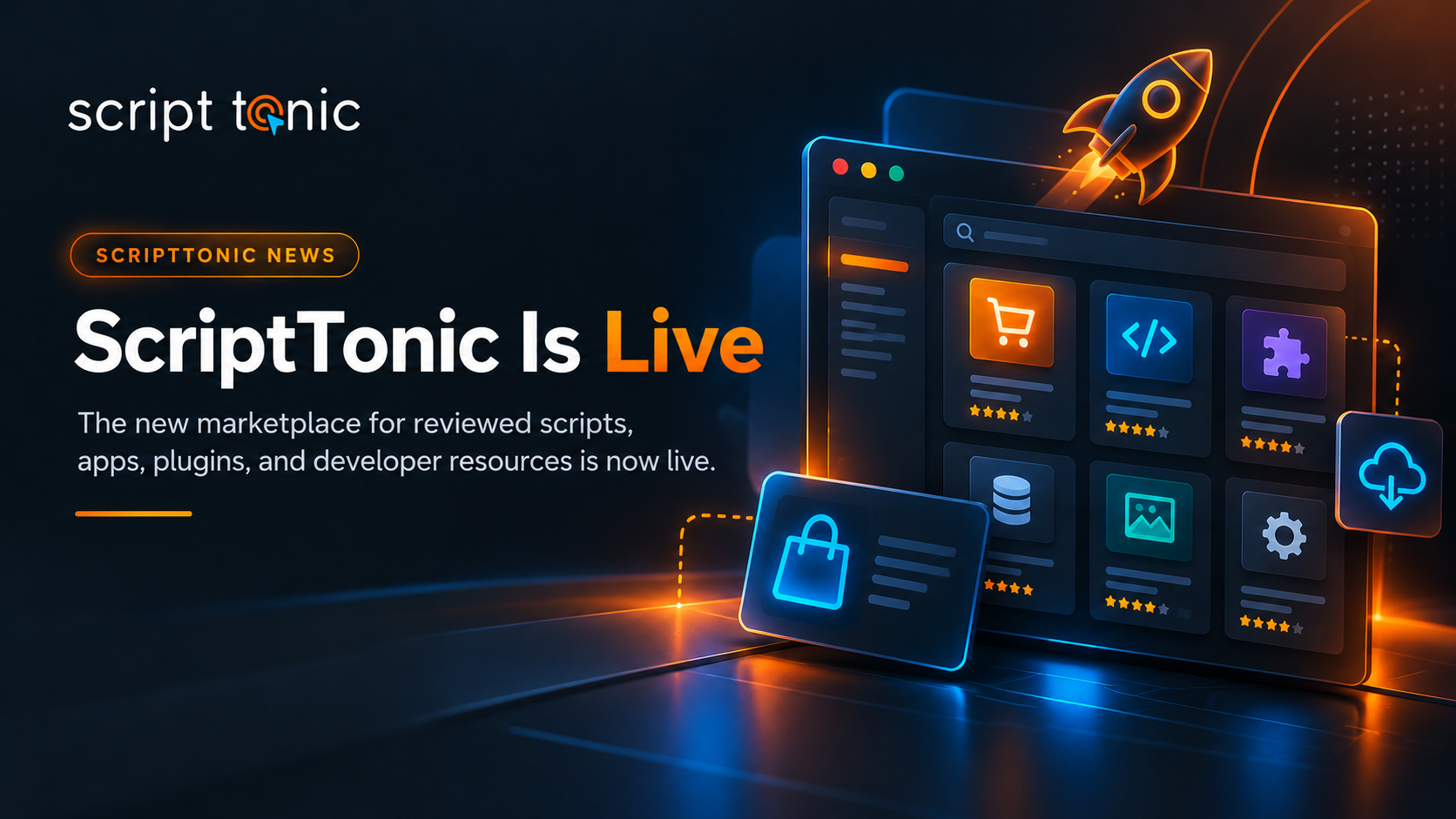 Welcome to ScriptTonic: A Marketplace Built for Developers